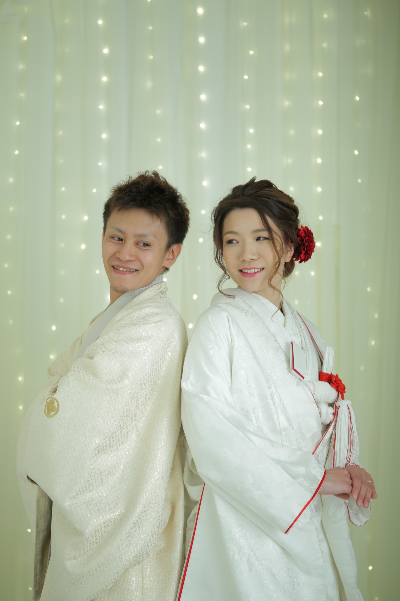 和装もナチュラルに!