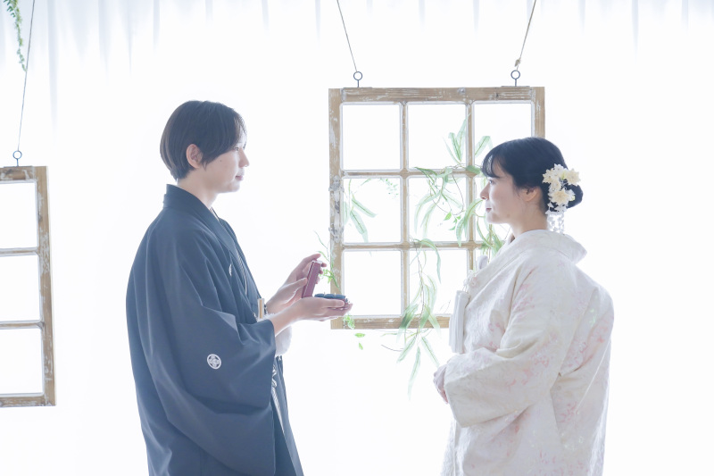 ストーリー仕立てで、思い出に残すウェディングフォト!