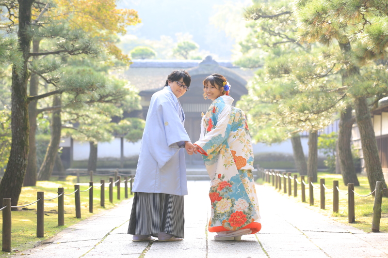 振り返りショット