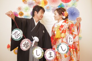 人気の赤い色打掛♪