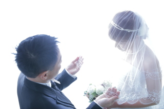 挙式風の撮影も♡