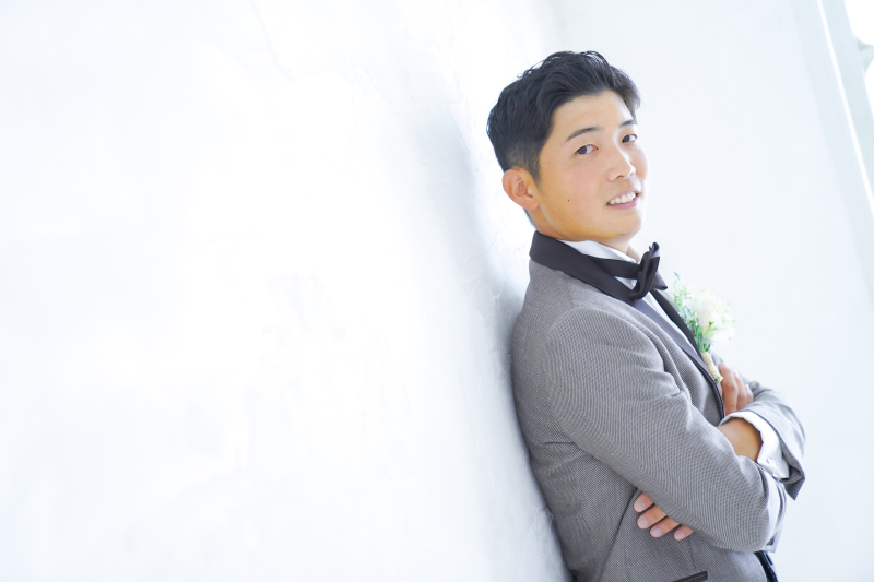 新郎様のソロショット!