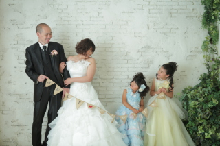 洋装スタジオ撮影