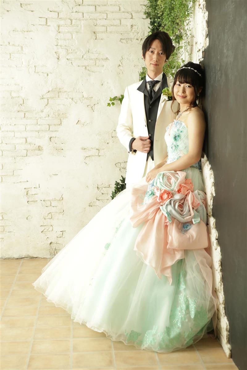 カラードレスも☆