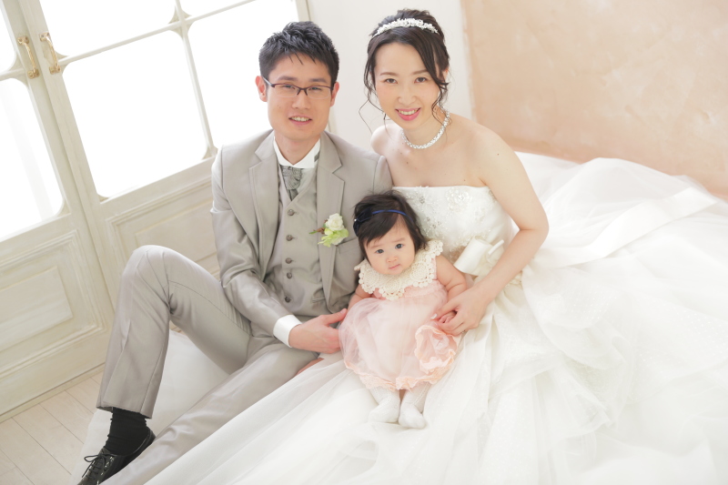 和洋装スタジオ撮影