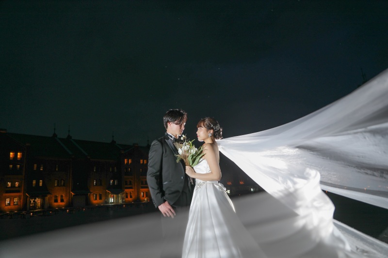 人気のベールショットを