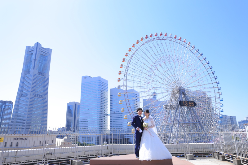 大人気屋上テラス撮影♡