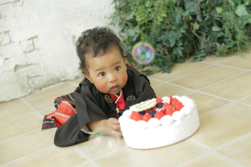 お子様ソロショット