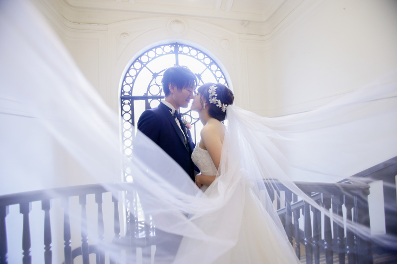 大人気ベールショットも。