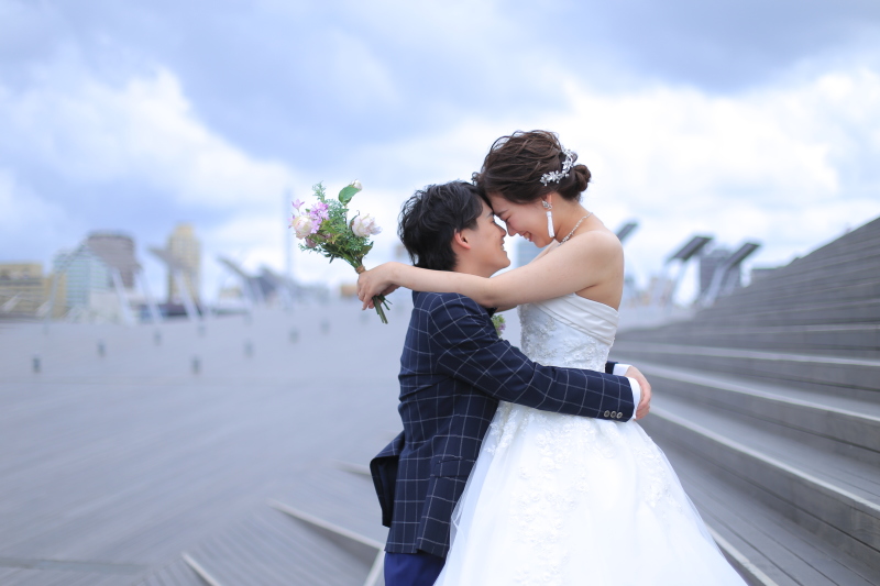 洋装ロケーション撮影・大桟橋、スタジオ