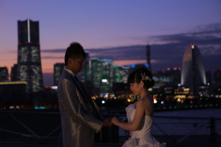 横浜の夜景と☆彡