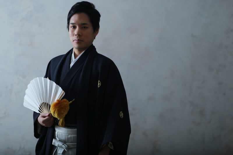 ご新郎様のソロショットも