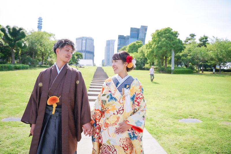 最後はお散歩しながら!