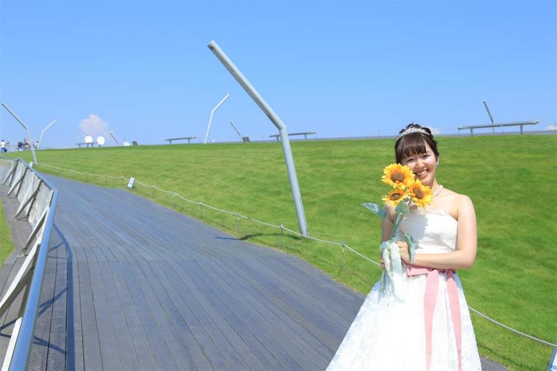 花嫁さんのソロショット♡