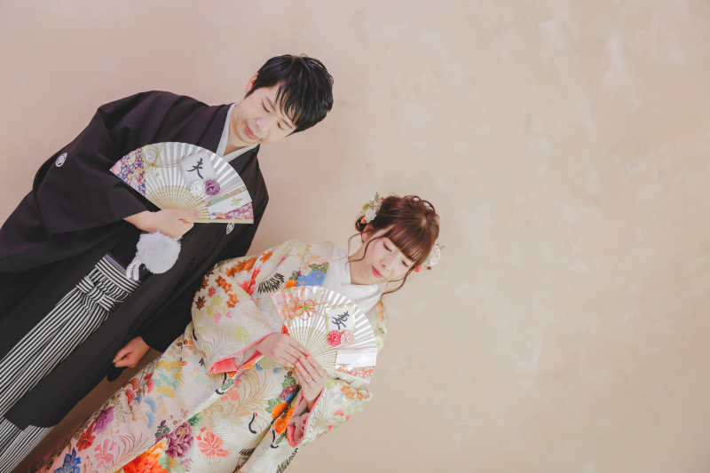 和装1着スタジオ撮影