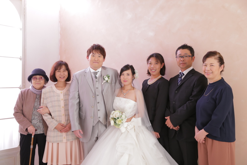 洋装スタジオ撮影