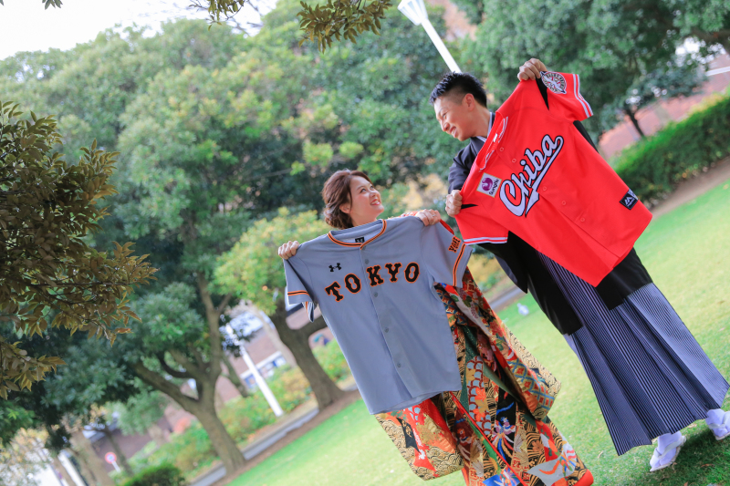 野球好きのおふたりは