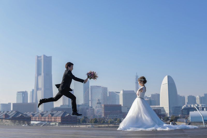 ブーケを届けに