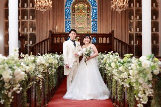 【チャペルでフォトウェディング】