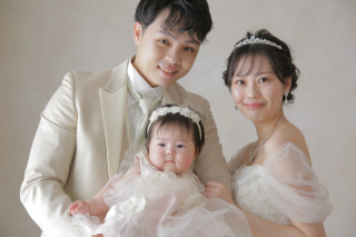 お子様もご一緒に撮影