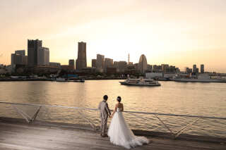 【30カットデータを３日で納品】２月３月に撮影で￥50,000！フォトレイト限定ロケーションプラン☆ドレス１着で大さん橋ロケ