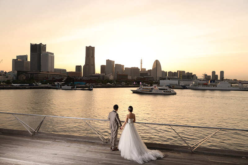 【30カットデータを3日で納品】2月3月に撮影で¥50,000!フォトレイト限定ロケーションプラン☆ドレス1着で大さん橋ロケ