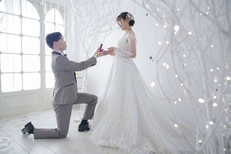 12月~2月撮影の方への特典付き◆早期予約スペシャルプラン◆和装&ドレススタジオ撮影・全データセットプラン+衣装セレクト制限なし