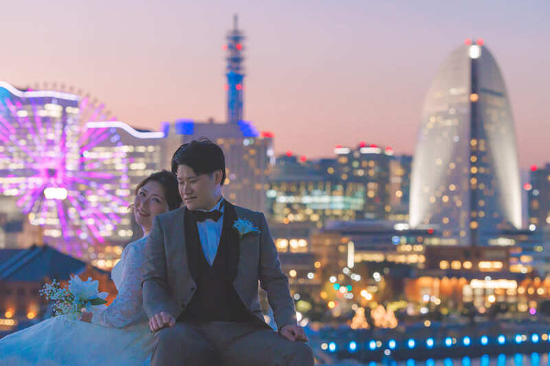 【30カットデータを3日で納品】2月3月に撮影で¥50,000!フォトレイト限定ロケーションプラン☆ドレス1着で大さん橋ロケ