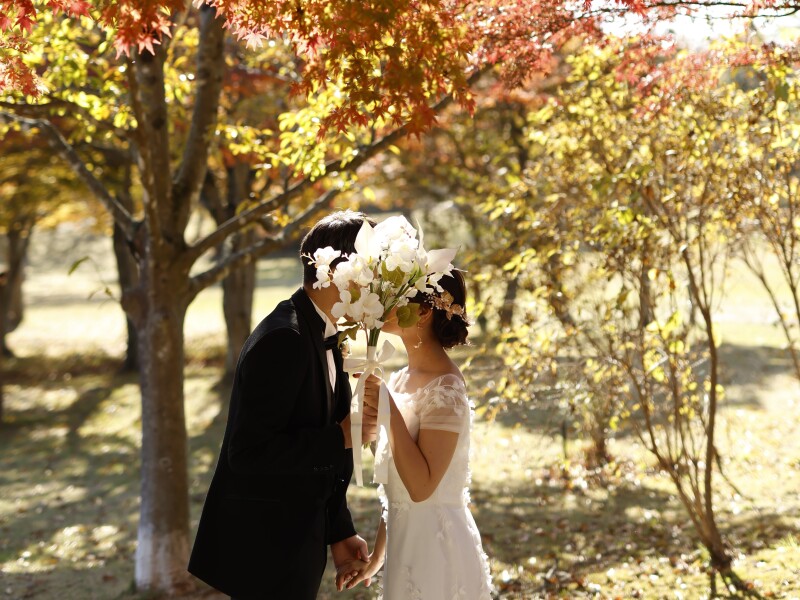 【紅葉ロケ】10月~12月撮影(9月末迄の申し込みで早割)紅葉キャンペーンAプラン◆衣装代込み、100カット付き¥149,000