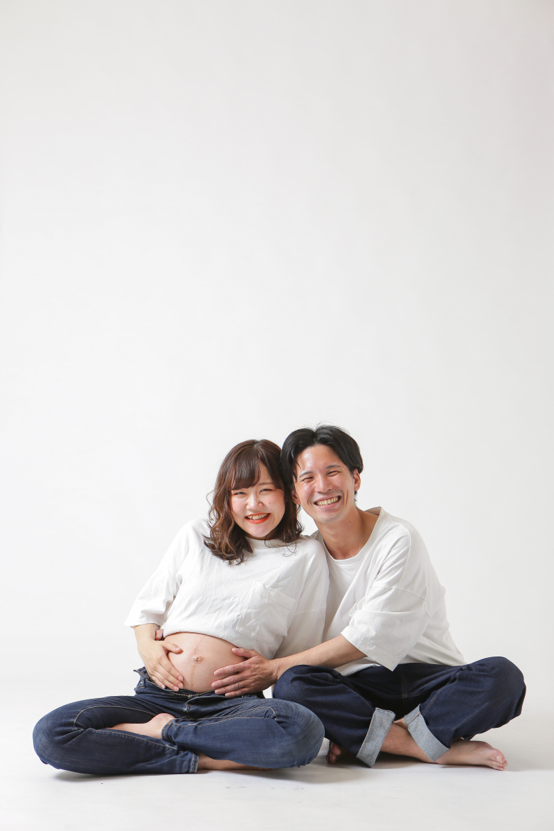 今だけのマタニティ姿を!◇スタジオ撮影・衣装1着・マタニティベーシックプラン◇データ1枚&写真台紙付き