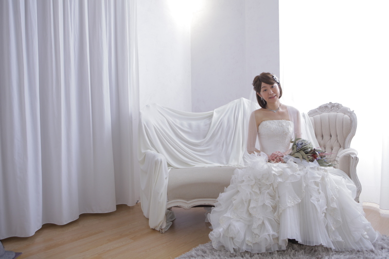 新婦様のソロショット
