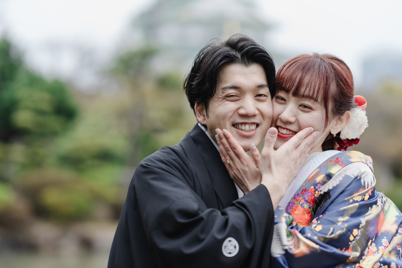 顔寄せ合いショット♡