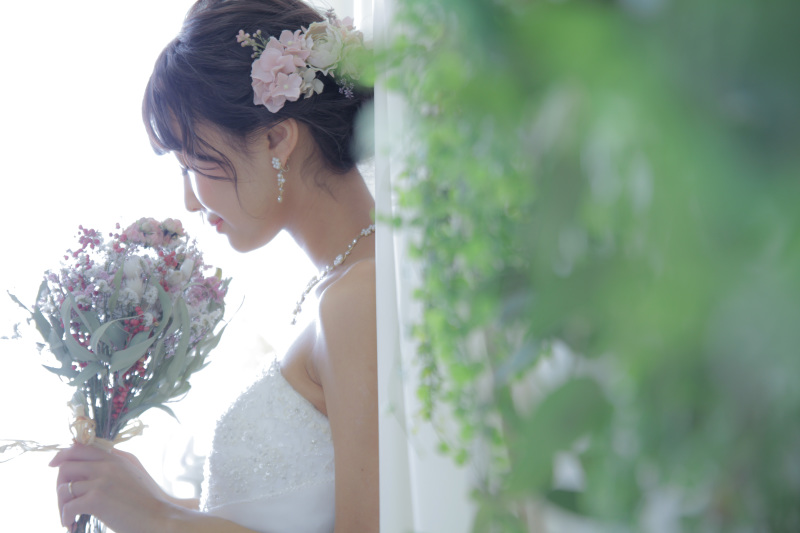 クールな横顔