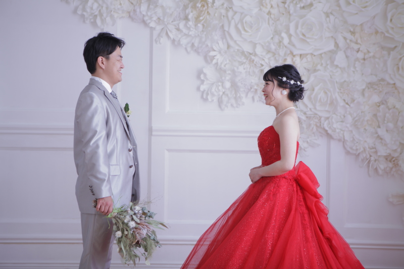 洋装スタジオ撮影