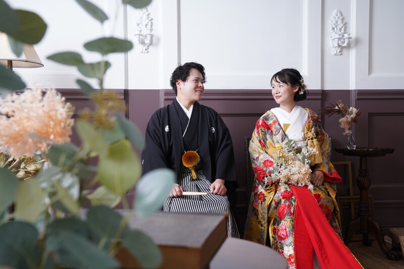 奥行きのある1枚に。