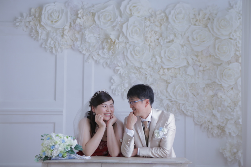 洋装スタジオ撮影