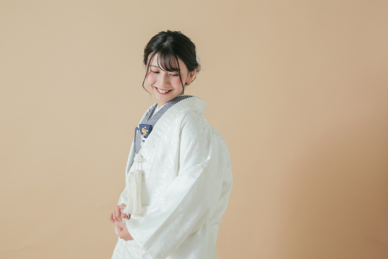 小物もネイビーでおしゃれに♪