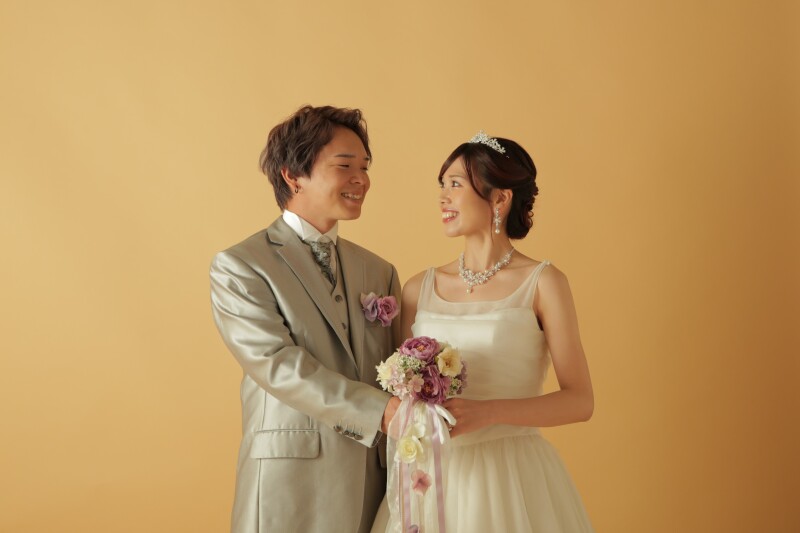 向き合いショット