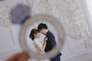 洋装スタジオ撮影