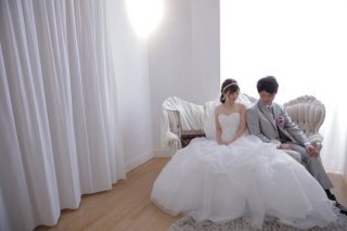 洋装スタジオ撮影