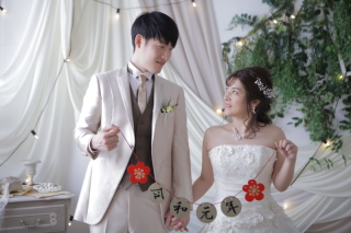 洋装スタジオ撮影