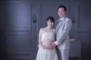 スタジオマタニティ撮影