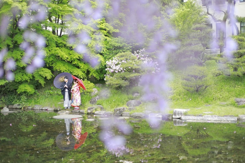 藤が綺麗な季節に！