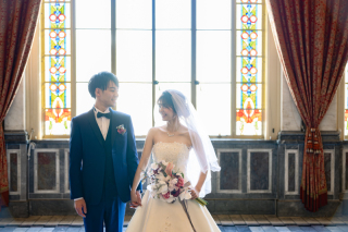 洋装ロケーション撮影