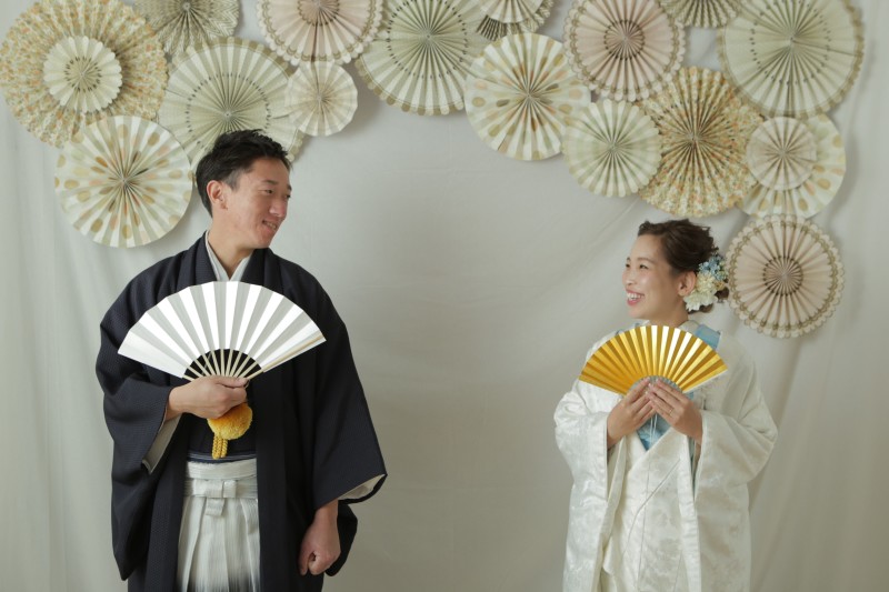 ペーパーファンのセットで！