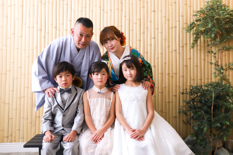 お子様達と一緒に