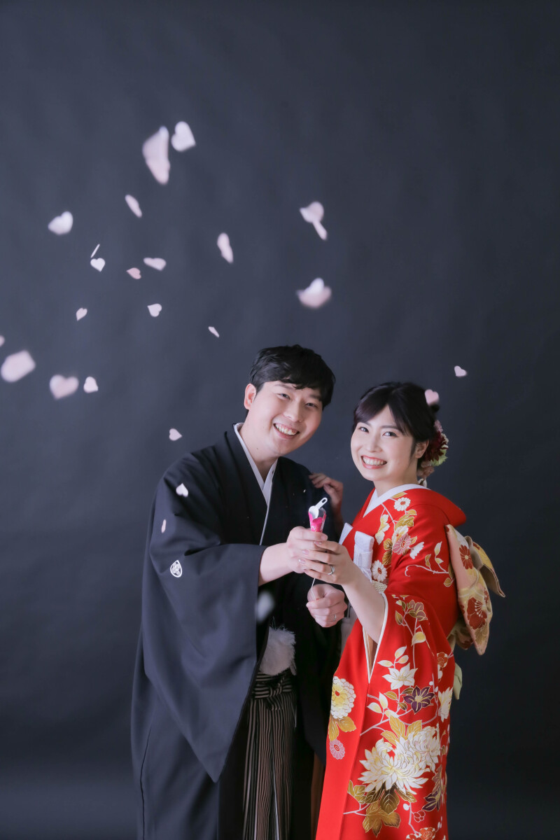 お祝いの瞬間
