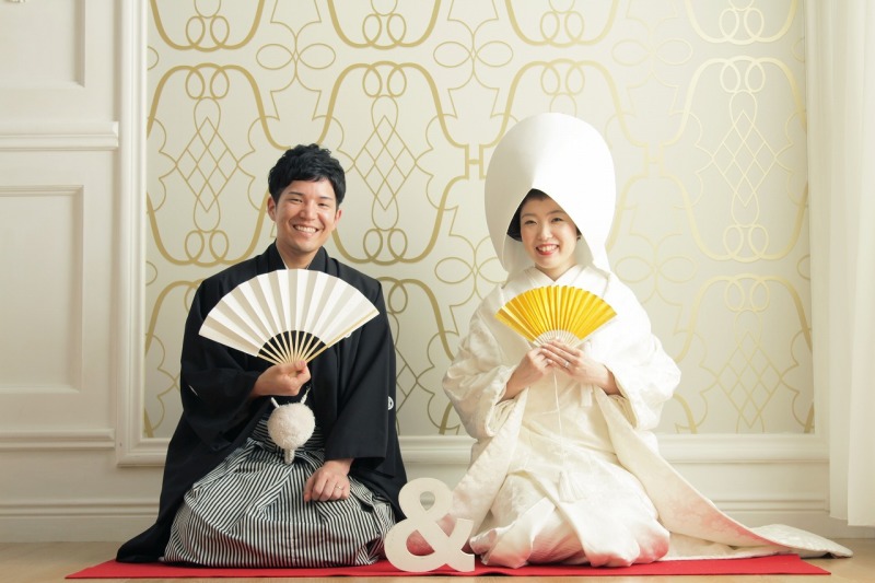 定番のお正座もかわいく！