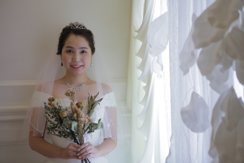 新婦様 一人撮影