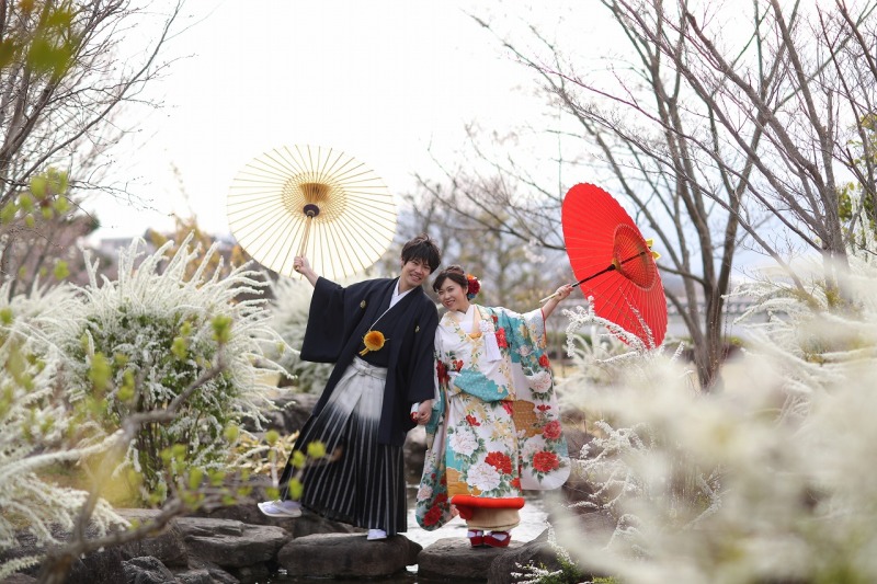 自然の中で